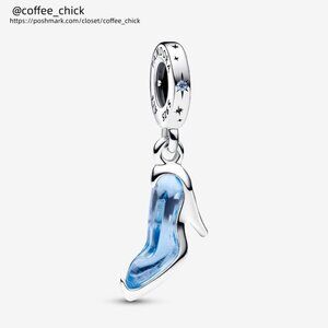 Pandora Disney Cinderella's Glass Slipper Dangle Charm